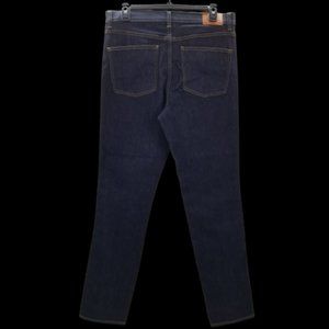 Tory Burch Womans Denim Jeans Straight Leg High Rise resin rinse 457 Sz30